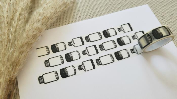Washi Tape Flaschen